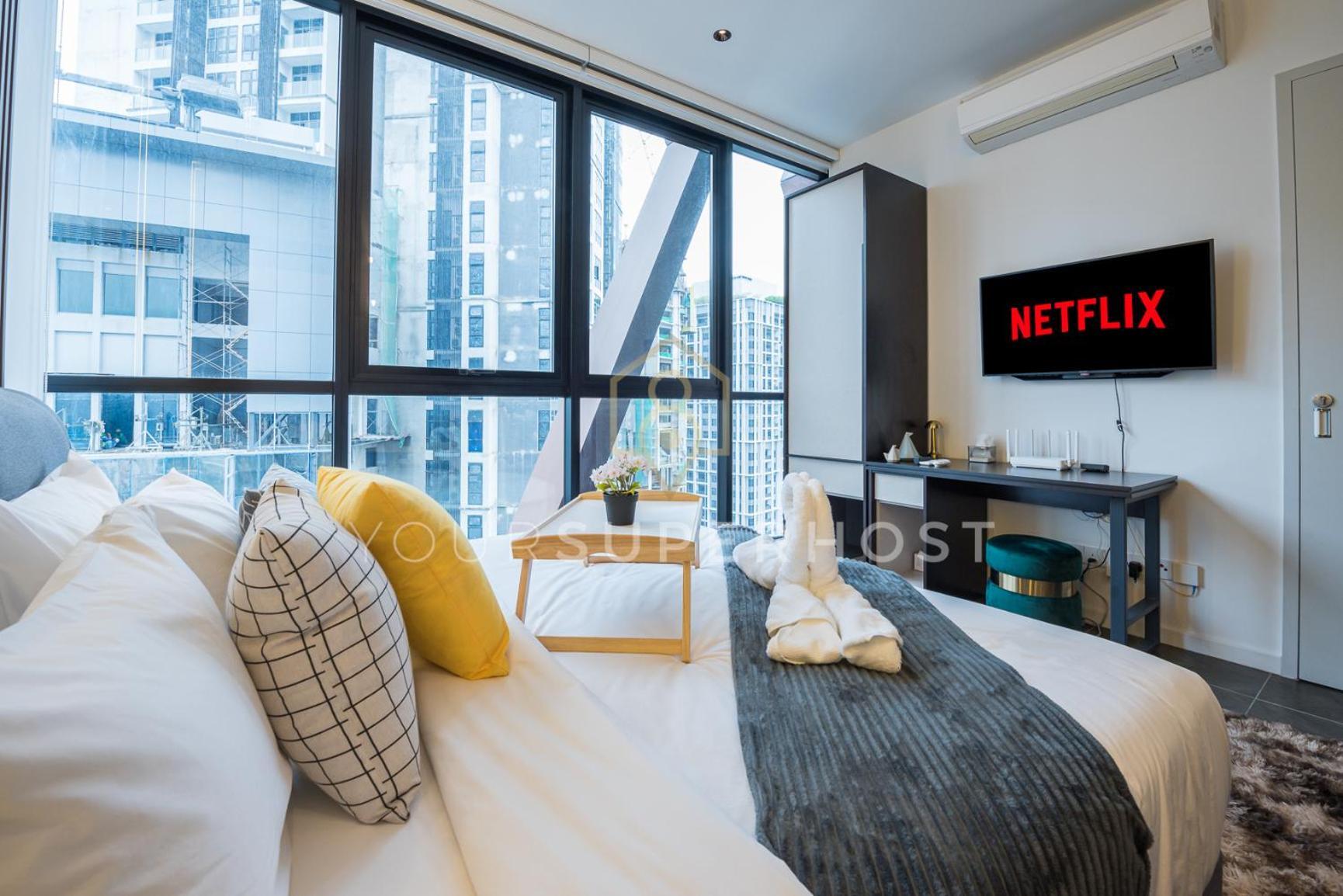 Scarletz Suites Near Klcc By Yoursuperhost Kuala Lumpur Szoba fotó