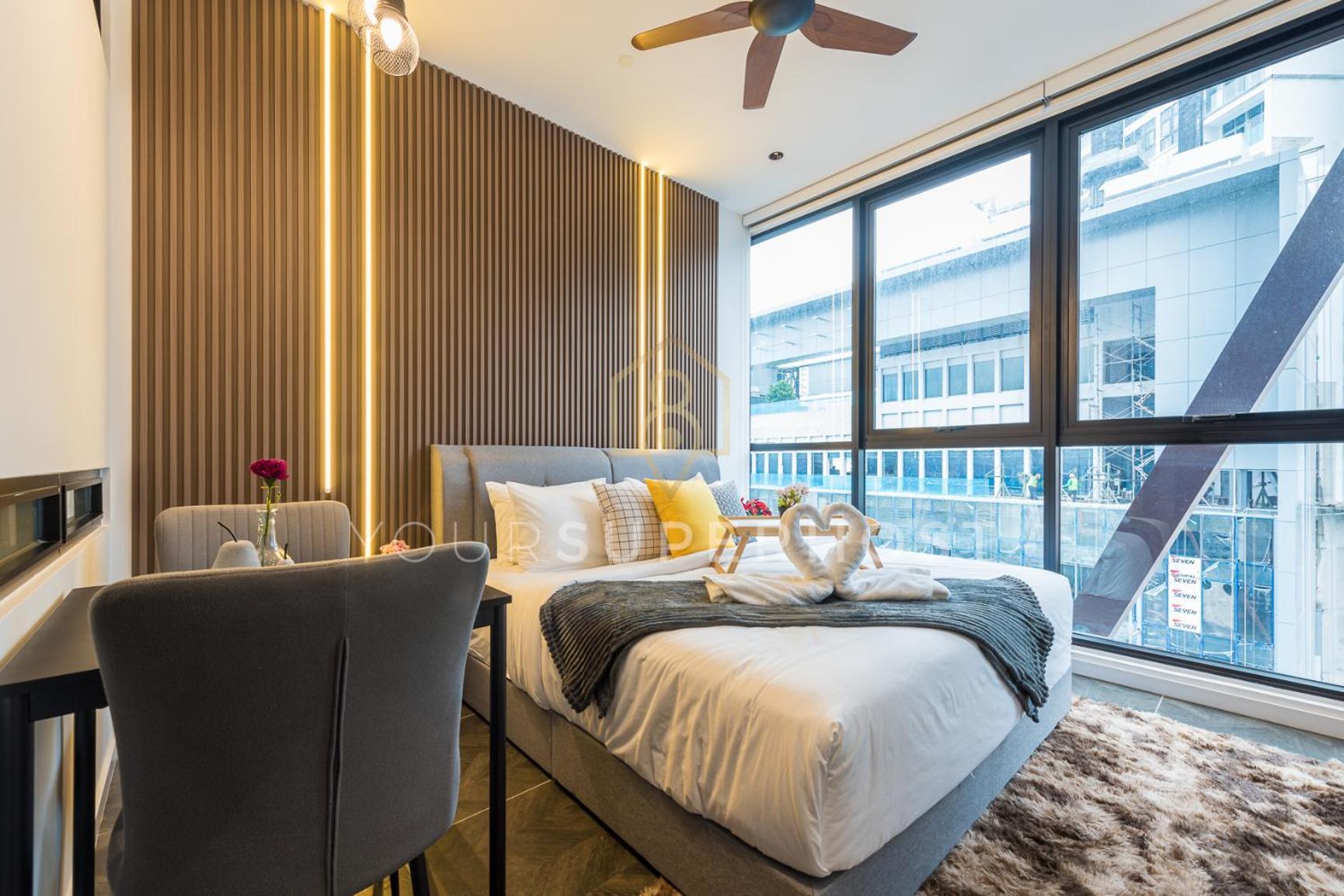 Scarletz Suites Near Klcc By Yoursuperhost Kuala Lumpur Szoba fotó