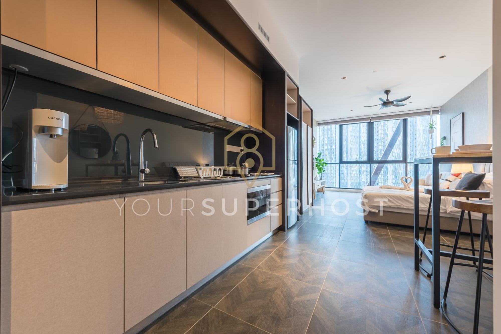 Scarletz Suites Near Klcc By Yoursuperhost Kuala Lumpur Szoba fotó